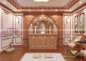 Ý nghĩa khi bố trí phòng thờ chúa đẹp