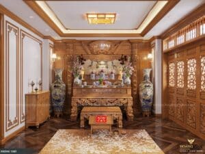 Ý nghĩa của sập thờ Tứ Linh