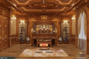 Xác định phong cách thiết kế phòng thờ đẹp