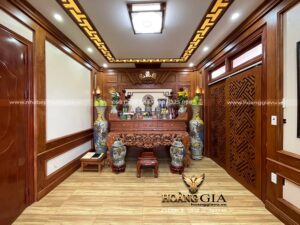 Nguyên tắc chọn công ty nội thất phòng thờ tại Hòa Bình