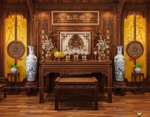 Tìm hiểu bàn thờ 2 tầng là gì