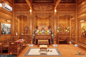 Ý nghĩa khi thiết kế nhà thờ gia đình