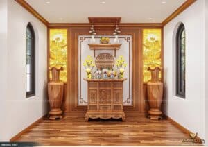 Chọn nội thất thiết kế phòng thờ nhỏ