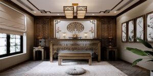 Những yếu tố tạo nên phòng thờ đẹp