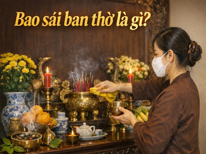 Bao sái ban thờ là gì? Bao sái ban thờ là gì?