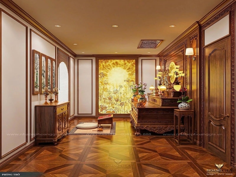 Vật liệu sử dụng trong thiết kế phòng thờ Vật liệu sử dụng trong thiết kế phòng thờ