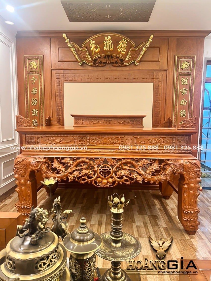 dự án thực tế phòng thờ