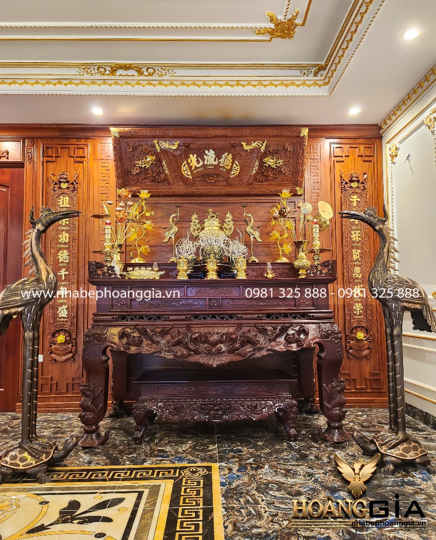 dự án thực tế phòng thờ