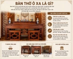 Tìm hiểu về bàn thờ Ô Xa